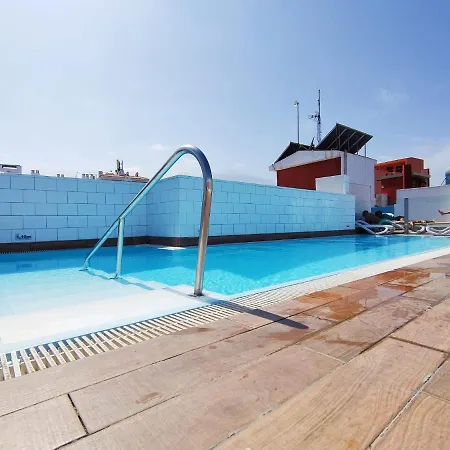 Apartment Nice Studio Pp Without Balcony,with Wifi And Heated Pool In Puerto De La Cruz *
