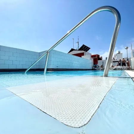 Nice Studio Pp Without Balcony,with Wifi And Heated Pool In Puerto De La Cruz Apartment *