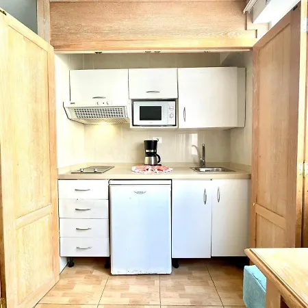 Nice Studio Pp Without Balcony,with Wifi And Heated Pool In Puerto De La Cruz 公寓