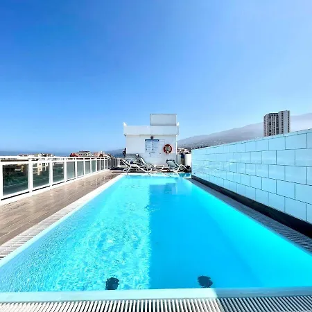 Nice Studio Pp Without Balcony,with Wifi And Heated Pool In Puerto De La Cruz 公寓 拉克鲁斯